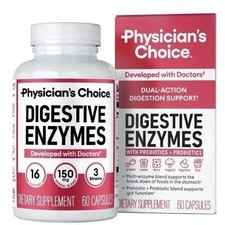 Physician's Choice Digestive Enzymes – Prebiotic & Probiotic Gut Support, 60ct picture