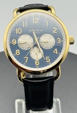 Wolfpoint Chicago Fort Dearborn Watch Day Date 24 Hour Sapphire Crystal picture