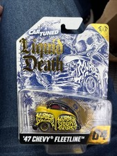 MGA Car Tuned Liquid Death '47 Chevy Fleetline 04 Series 1 Die Cast 1:64 picture