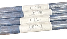 Thibaut Non Woven Wallpaper Navy Blue Floral Damask 27