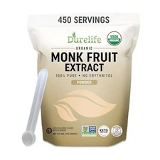 DureLife Organic 100% Pure Monk Fruit Sweetener, No Erythritol, 5 Oz picture