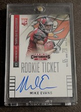 Mike Evans 2014 Panini Contenders #236 Running, Looking to Right (AU, RC) picture