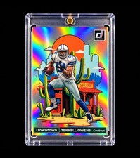 TERRELL OWENS DOWNTOWN 2024 DONRUSS TRUE DOWNTOWN RARE Jumbo DALLAS COWBOYS picture