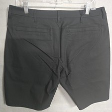 Public Rec NWT Workday Short 2.0 Mens 32 Black Performance Chino Shorts picture