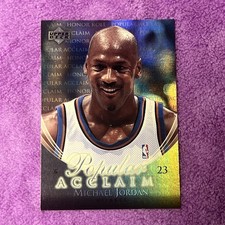2002-03 Upper Deck Honor Roll Popular Acclaim Michael Jordan #PA1 Bulls Wizards picture