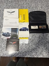 2012 Chevrolet Corvette Factory Owner's Manual Original Set w Black Case B343 picture