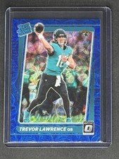 2021 Panini Donruss Optic - Rated Rookie Blue Scope Prizm #201 Trevor... picture