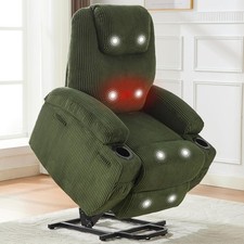 Oversized Power Lift Recliner Chair with Heat and Massage Electric Lift Recliner picture