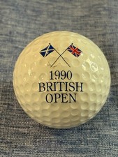 1990 British Open Logo Golf Ball- Old Course St. Andrews Scotland Nick Faldo picture