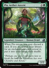 1x Pia, Aether Ascetic MTG - Reality Fracture - NM-Mint picture