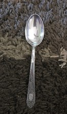 Lunt Treasure Mary II Antique Sterling Silver Teaspoon No Monogram  picture