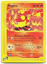 Pokemon Magmar Uncommon Expedition 086/165 HP Trading Card TCG picture