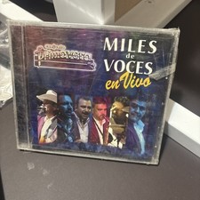 Conjunto Primavera Miles de Voces en Vivo CD Regional Mexican Rare picture