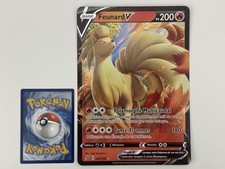 France Exclusive Ninetales V 026/192 Rebel Clash Box Promo Near Mint NM picture
