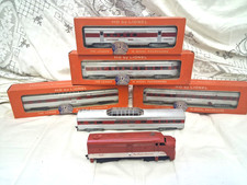 Vintage LIONEL HO Texas Special FA Diesel Locomotive & 4-PASSENGER  CARS BOXED picture