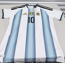 NWT adidas 2026 Argentina Home Messi Jersey Men’s L Players Edition KH3934 picture