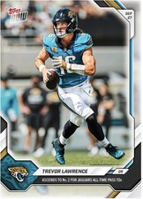 2026 Topps Now NFL Card #33 Trevor Lawrence Jacksonville Jaguars PRESALE picture