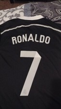 Adidas 2014-2015 Real Madrid x Yohji Yamamoto Cristiano Ronaldo Third Kit Jersey picture
