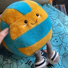FOR Jellycat 11.8 in Cute Amuseables Sports Beach Volley Stuffed Plush Toys Gift picture