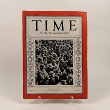 1930 TIME Magazine November 17 Hoover’s Public Vintage News Chesterfield Ads picture