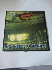 G.B.H - No Need To Panic (1987)  Vinyl LP Combat - Original Cover  picture