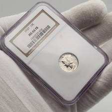 1937 P Mercury Dime 10c NGC MS66 FB Full Bands Vintage US Silver Coin SB4-dFx picture