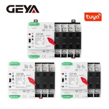 GEYA 2/3/4P WIFI ATS Dual Power Automatic Switcher for Solar Power Generators picture