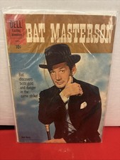 Bat Masterson 6 Dell Comics 1961 Gene Barry Photo Cover Western TV Comic picture