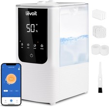 LEVOIT Humidifiers for Home, Smart Warm/Cool Mist Air Humidifier, OasisMist4.5L picture