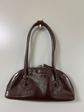 MARGE SHERWOOD Bessette Shoulder Bag - Dark Brown Crinkle Leather - Authentic picture