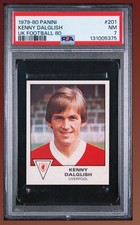 1979-1980 Panini Kenny Dalglish UK football #201 PSA 7 (POP 1–highest Grade) picture