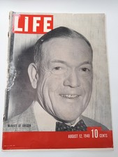 LIFE Magazine August 1940 Volume 9 No. 7 Time Inc. picture
