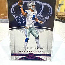 2017 Panini Preferred Crown Royale Dak Prescott #61 Pink 154/249 Cowboys picture