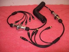 5 Camera 4-Pin Rear View Trailer Equipment Kit Coiled 12' Cable Backup System picture