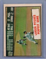 1961 Topps - Baseball Thrills Don Larsen #402 picture