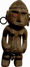 Africa Antique Ngbaka (Bwaka) ethnographic statue 1880s-1930s Ubangi River  picture