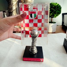 Arabian Gulf Cup Championship Trophy UAE 12cm With Acrylic Display Case picture