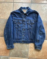 RARE Vtg 60s Levis Big E 70505 0217 Type 3 Xl 44 56 oversized 525 stamp indigo picture