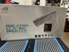 ASUS ROG STRIX LC IV 360 ARGB LCD - WHITE - NEW picture