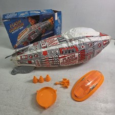 Unoped Vintage 1979 Mattel Flash Gordon Rocket Ship Inflatable Toy No. 1535 picture