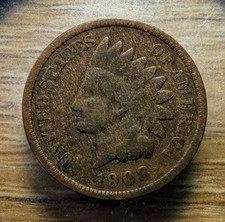 1908 Indian Head Cent - Actual Coin Shown -  & Tracking INV#98 picture