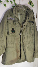 VTG 70's Vietnam US Army Military M-65 Men's M Airforce Patch Field Coat Jacket picture