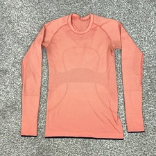 Lululemon Shirt Womens 6 Pink Swiftly Tech Long Sleeve Running Gym Yoga Workout picture