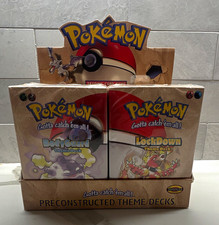 WOTC Pokémon TCG Fossil Theme Decks Sealed Display lockdown/bodygaurd picture