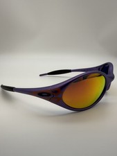 Oakley Purple Jacket Flames Sunglasses Gorpcore Outdoor y2k rare vintage picture