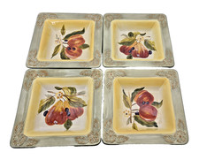 4 Certified International Pamela Gladding Toscana Square Pasta  Bowles  8 1/4 picture