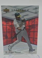 2007 Upper Deck Spectrum - Season Retrospectrum Frank Thomas #SR-FT Red /99 picture