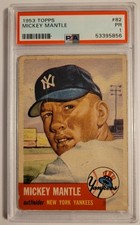 1953 Topps Mickey Mantle #82 PSA 1  picture