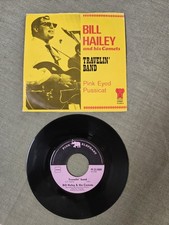 BILL HALEY & THE COMETS Travelin' Band/Pink eyed pussicat-SLEEVE-VG+ SUPER RARE picture