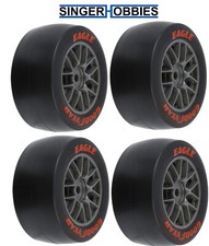 PRO-LINE 1030410 1/12 Goodyear Eagle Option Tire F/R MTD Gray Losi Nascar (4) picture